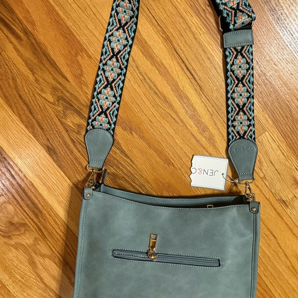 Chic Light Green Crossbody Bag - Picture 3 of 5
